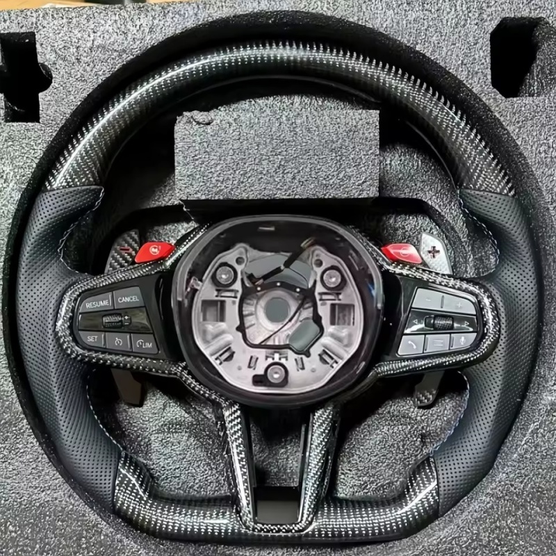 Interior Design Services - Auto stuurwiel carbon fiber leder voor
