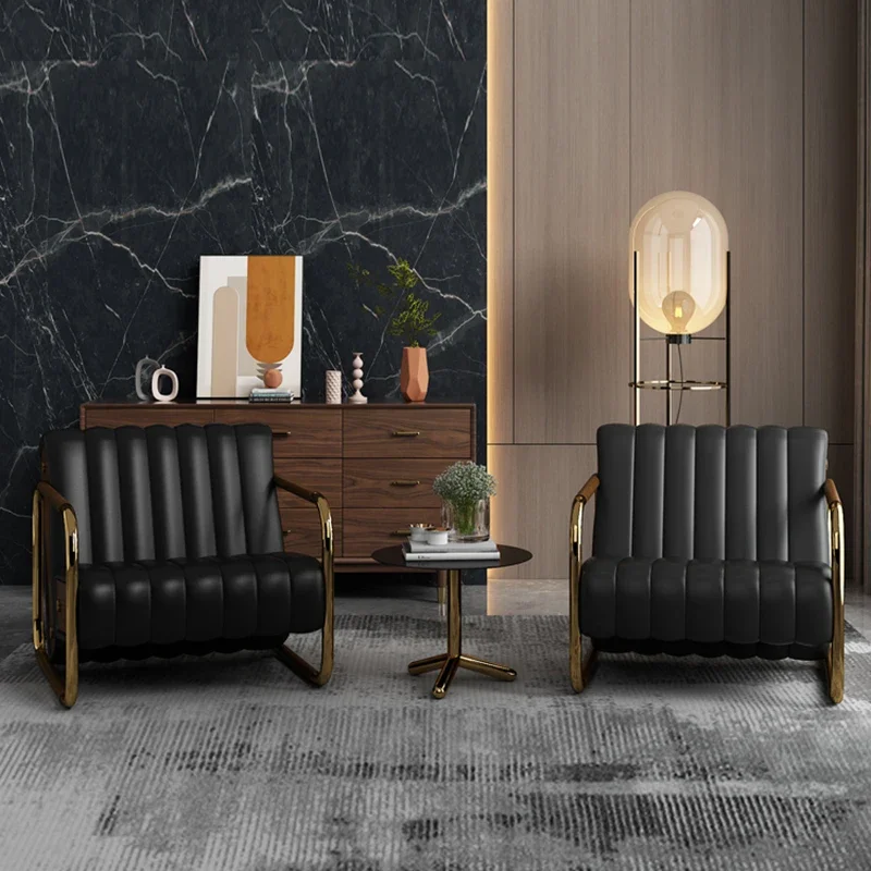 Interior Design Living Room And Kitchen - Luie fauteuil Hoog interieurmeubilair Keuken Woonkamerstoelen