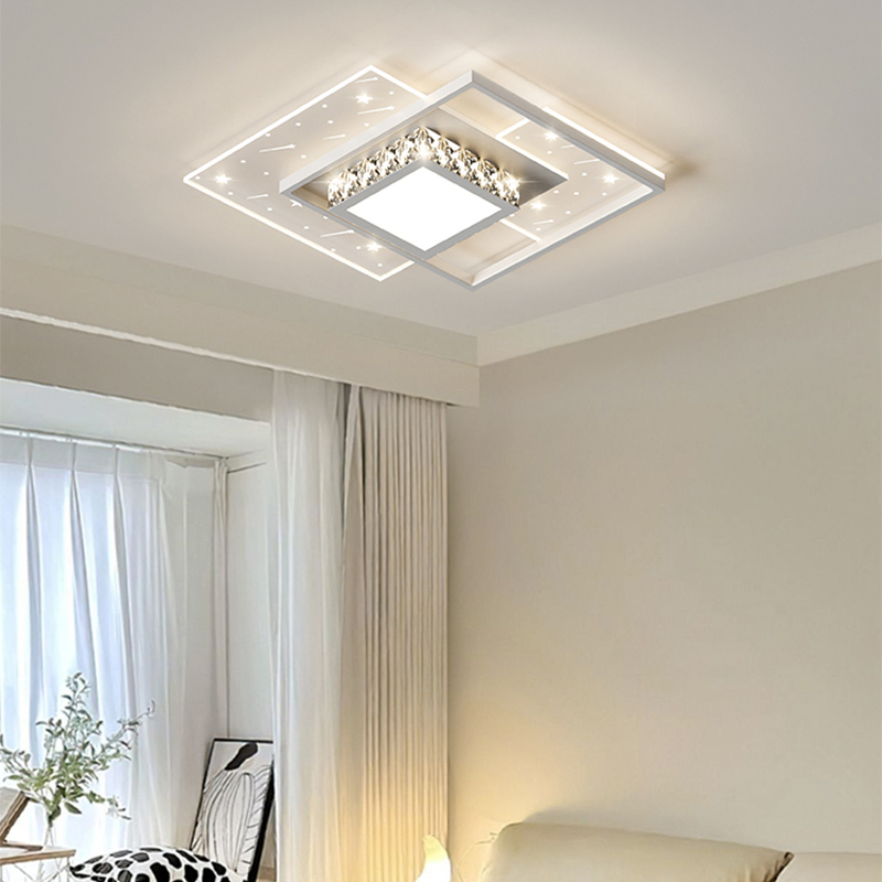 Interior Design High Ceiling - Nieuwe high-end Sparkle plafondlampen Woonkamer plafondlamp