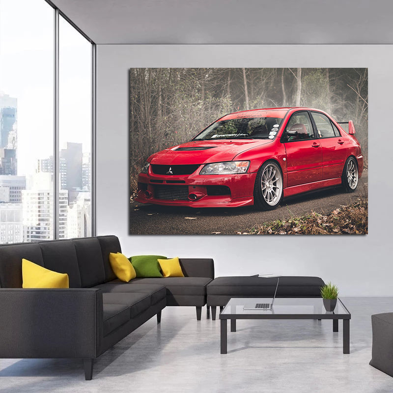 Supercar Posters Lancer Evo Ro - Interior Design Studio recensie en prijs
