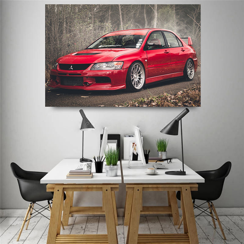 Supercar Posters Lancer Evo Ro - Interior Design Studio recensie en prijs