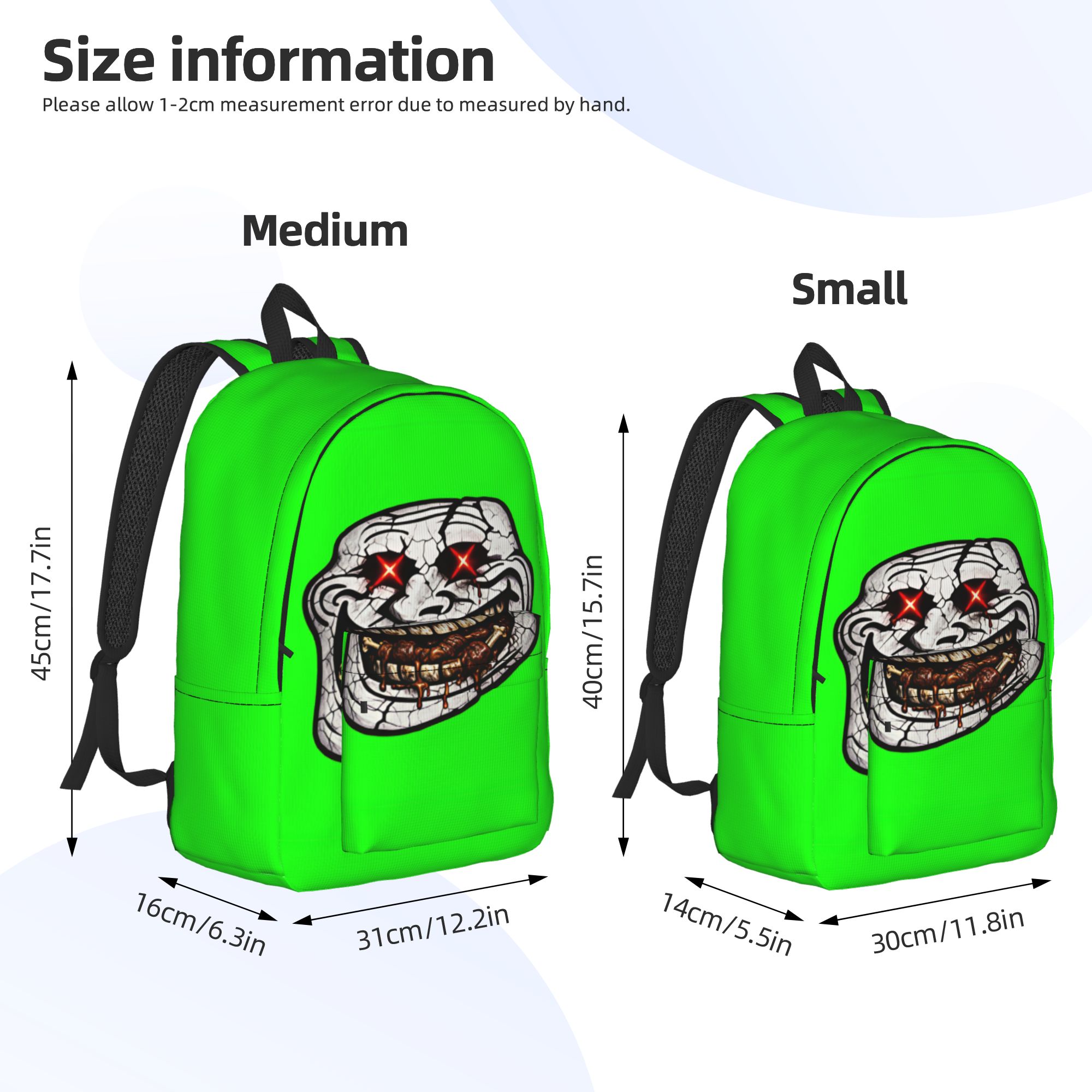 Trollface Grappige Rugzak Univ - Interior Design University In China recensie en prijs