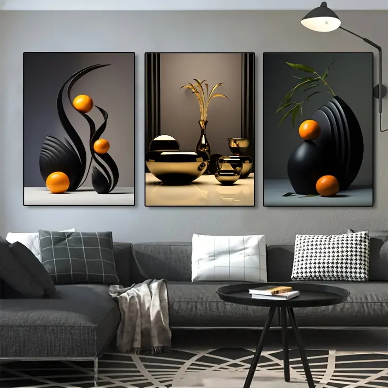 3 Stks/set Abstracte Canvas Pr - Interior Design Sketch recensie en prijs