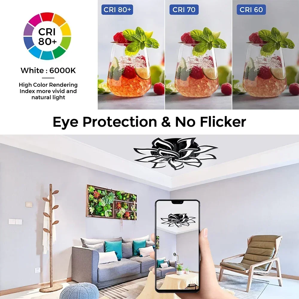 Designer LED-bloemblaadjeskroo - Interior Design Studio recensie en prijs