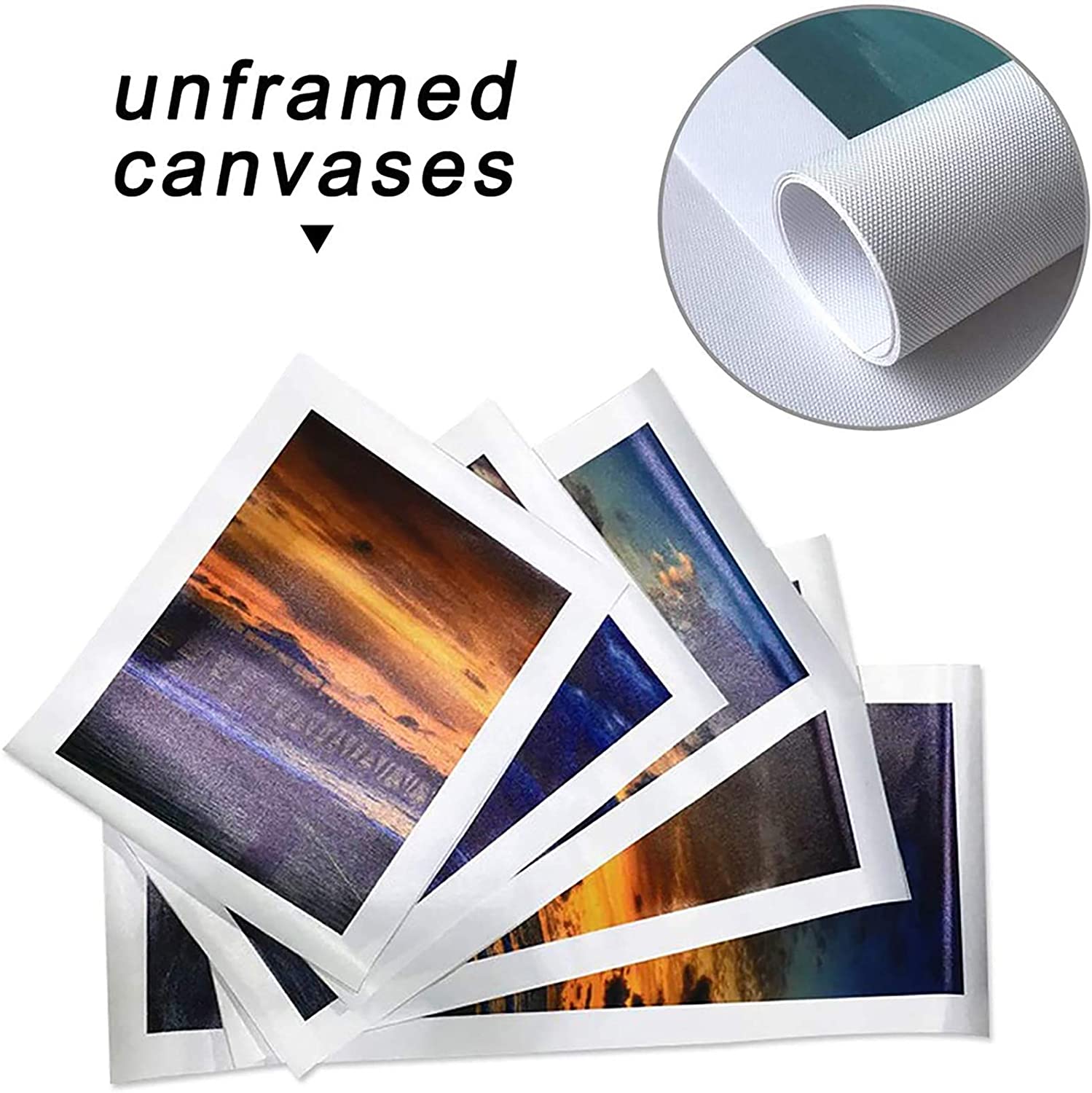 Geen ingelijst canvas 5 stuks  - Interior Design Sketch recensie en prijs