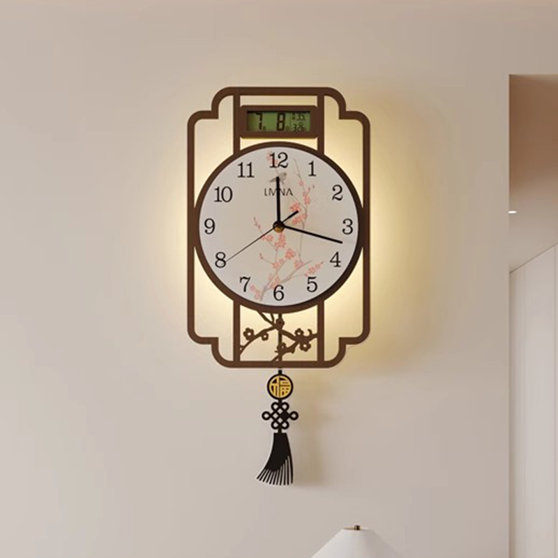 Digitale luxe wandklokken woon - Interior Design Living Room And Kitchen recensie en prijs