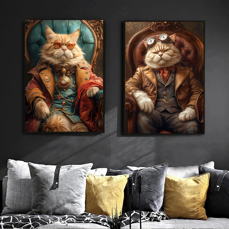 Cool Steampunk Dieren Portret  - Interior Design Studio recensie en prijs