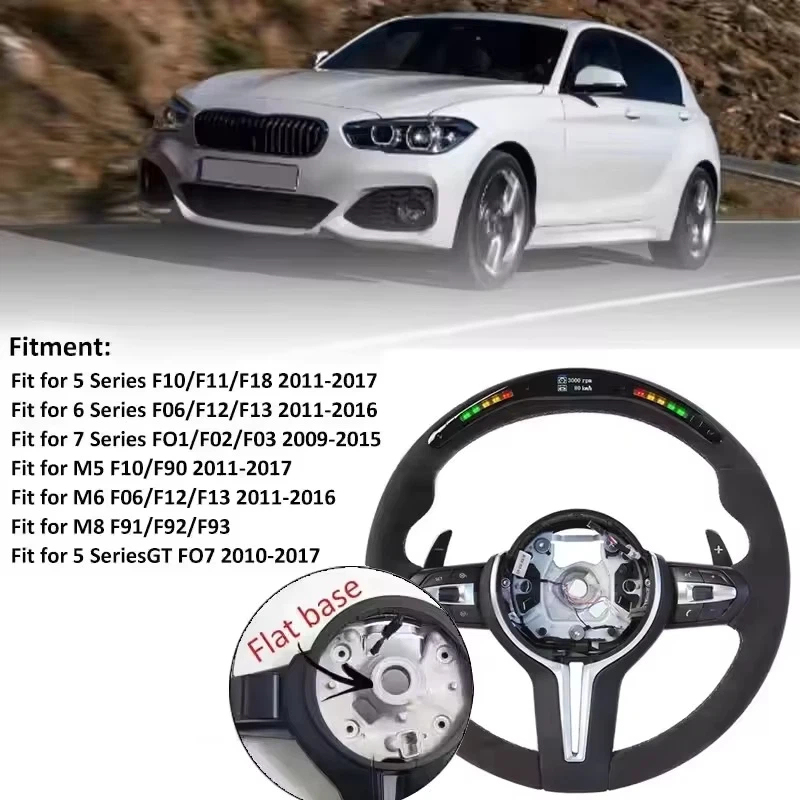 Lederen stuurwiel voor BMW F10 - Interior Design Services recensie en prijs