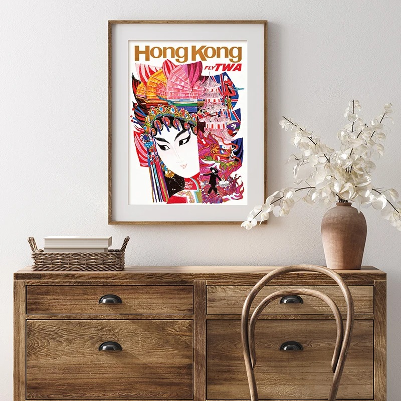 Reizen Retro Poster Art Painti - Interior Design Sketch recensie en prijs