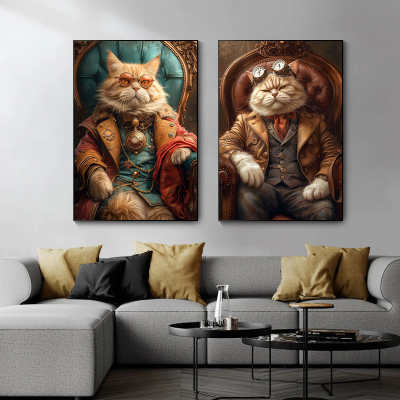 Cool Steampunk Dieren Portret  - Interior Design Sketch recensie en prijs