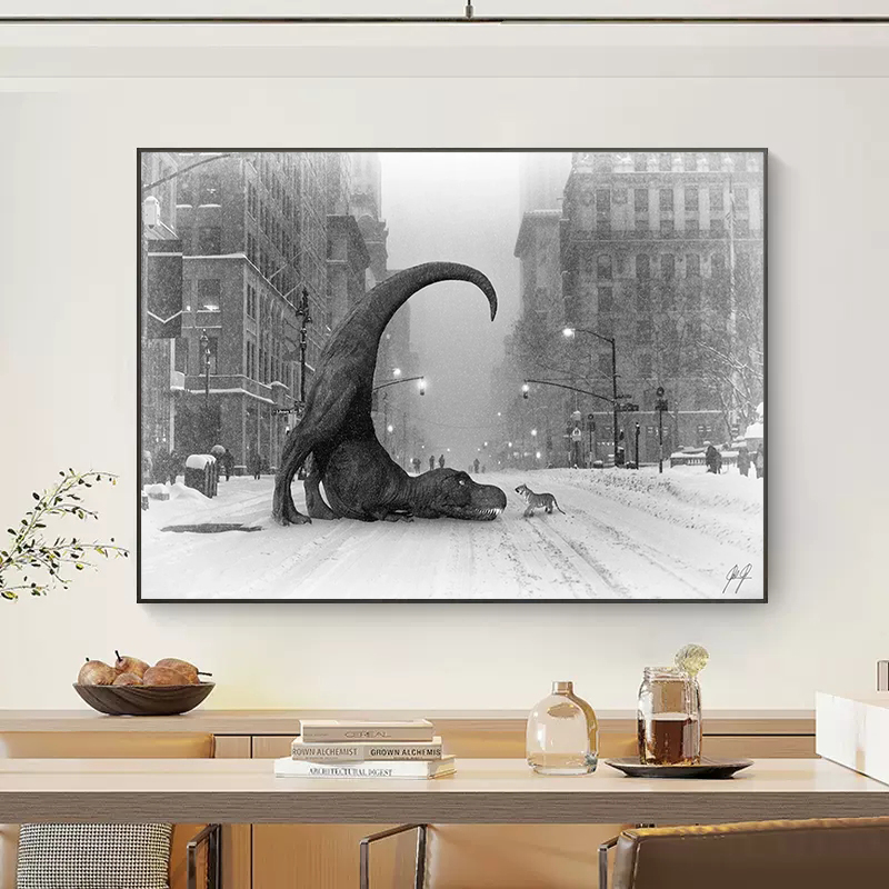 Retro Wil Poster Dinosaurussen - Interior Design Studio recensie en prijs