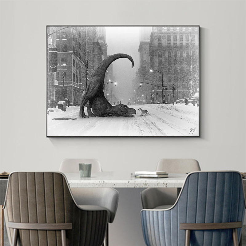 Retro Wil Poster Dinosaurussen - Interior Design Studio recensie en prijs